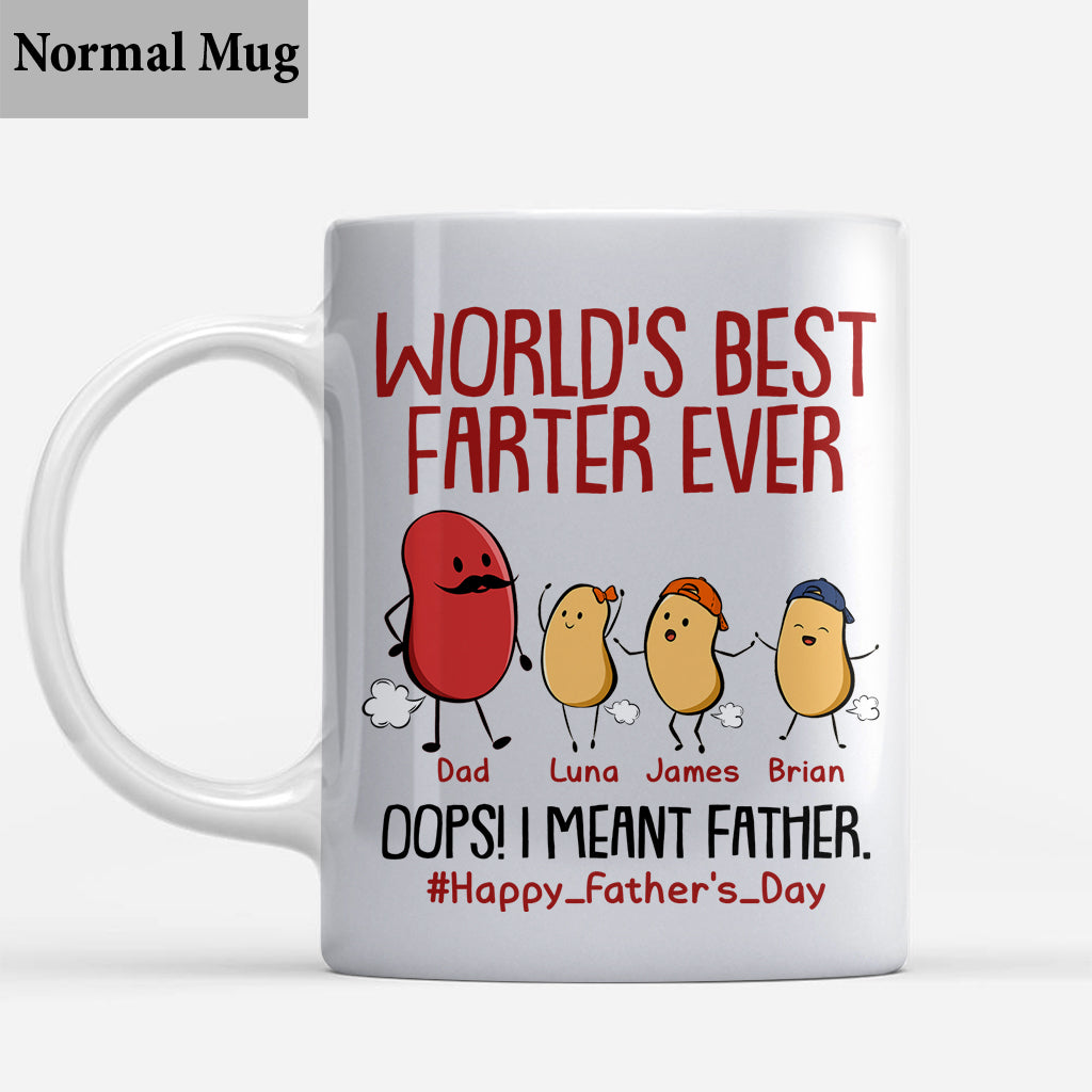 Meilleur péteur de tous les temps - Mug personnalisé pour papa