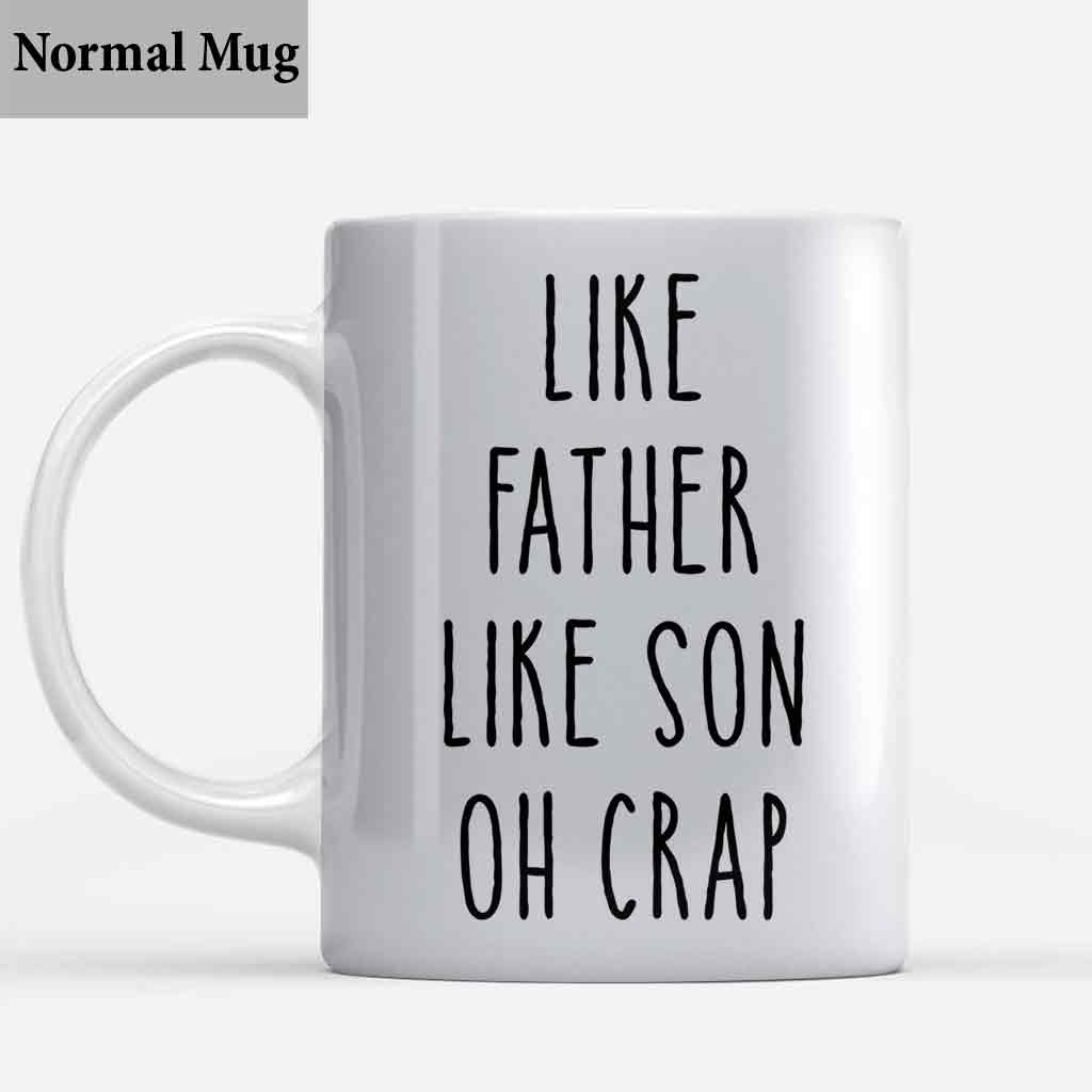 Tel père, tel fils - Cadeau pour papa, papa, fils - Mug personnalisé