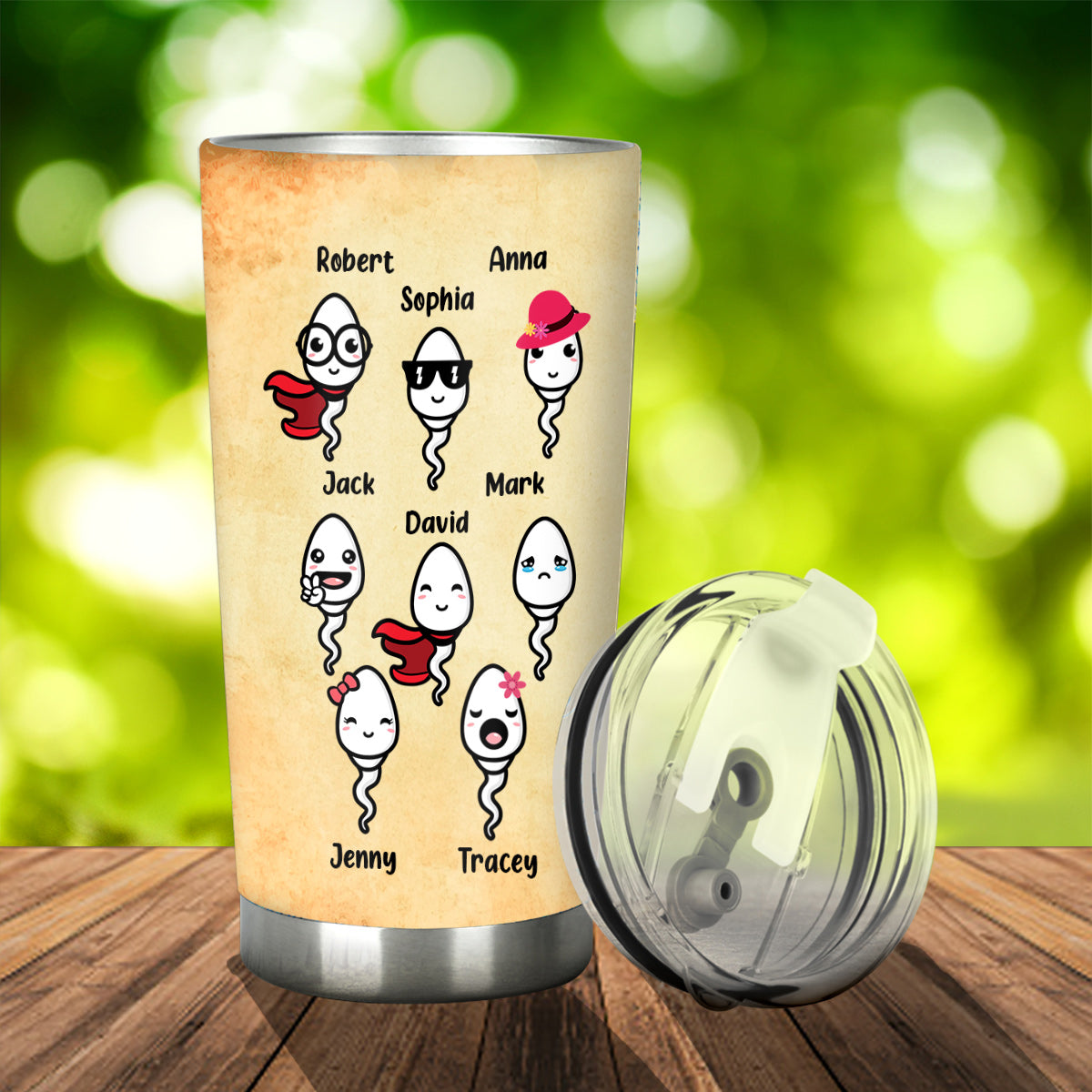 Seems Like Yesterday We're Chilling On Your Balls - Personalized Father Tumbler