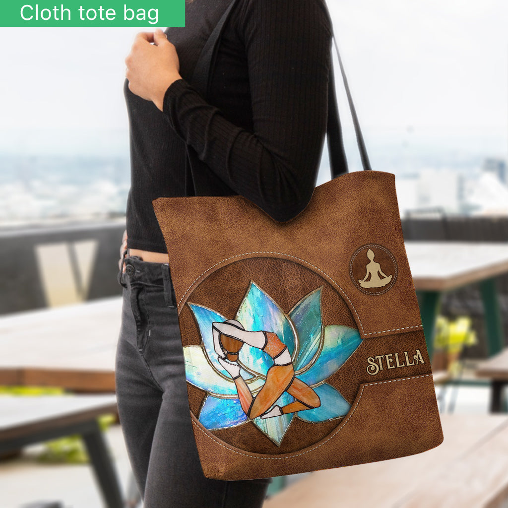 Namaste - Sac fourre-tout de yoga personnalisé