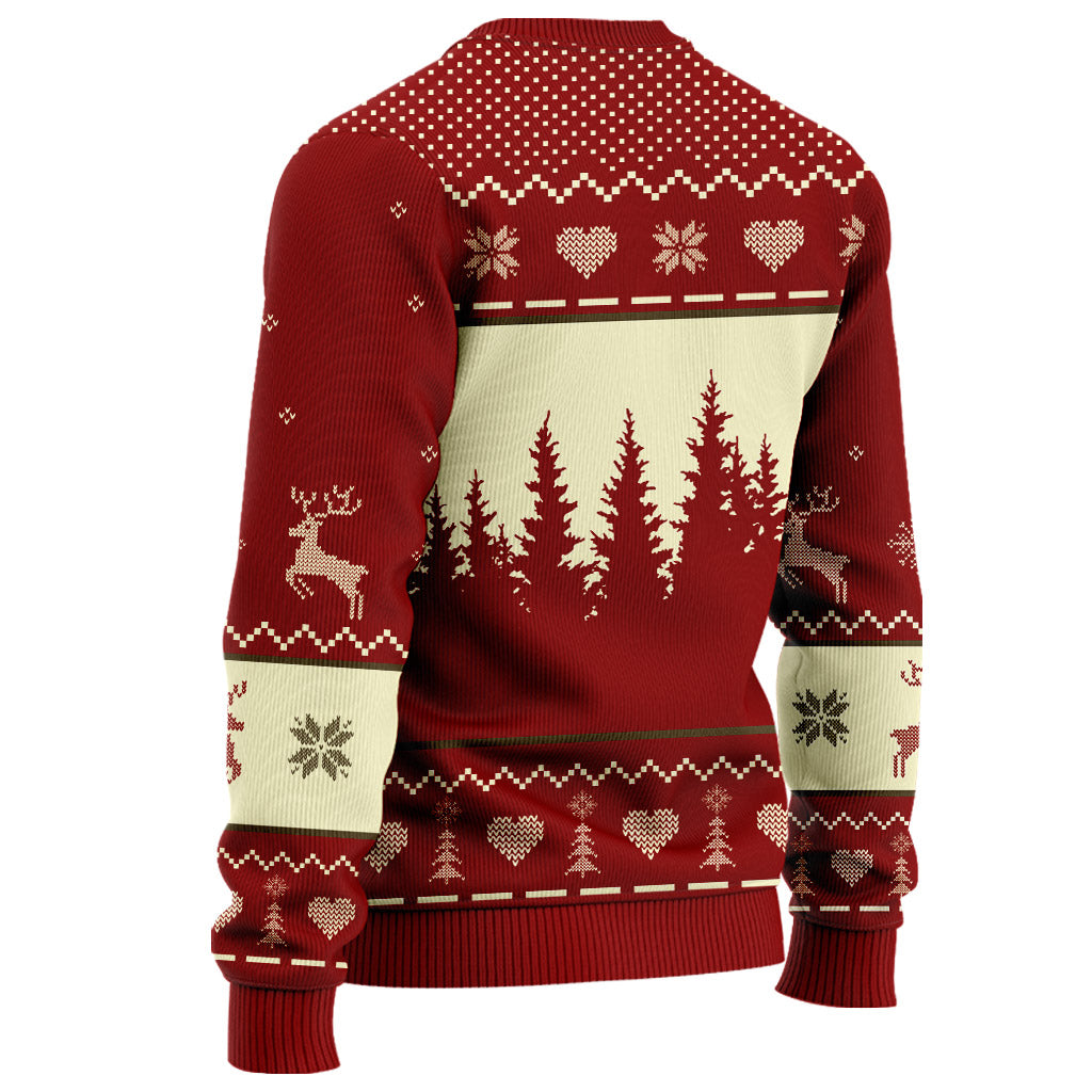 Tu es le/la seul(e) - Pull de Noël moche personnalisé pour couple