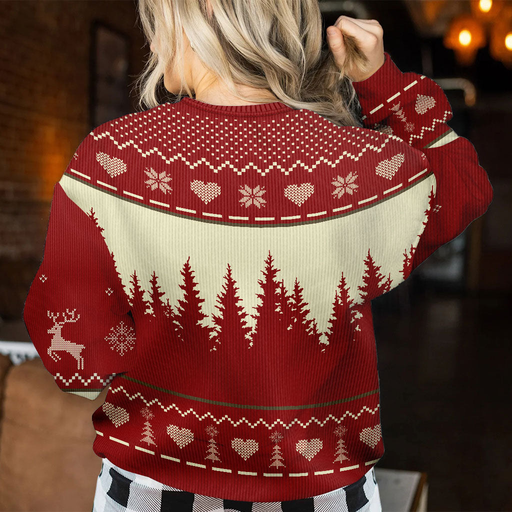 Tu es le/la seul(e) - Pull de Noël moche personnalisé pour couple