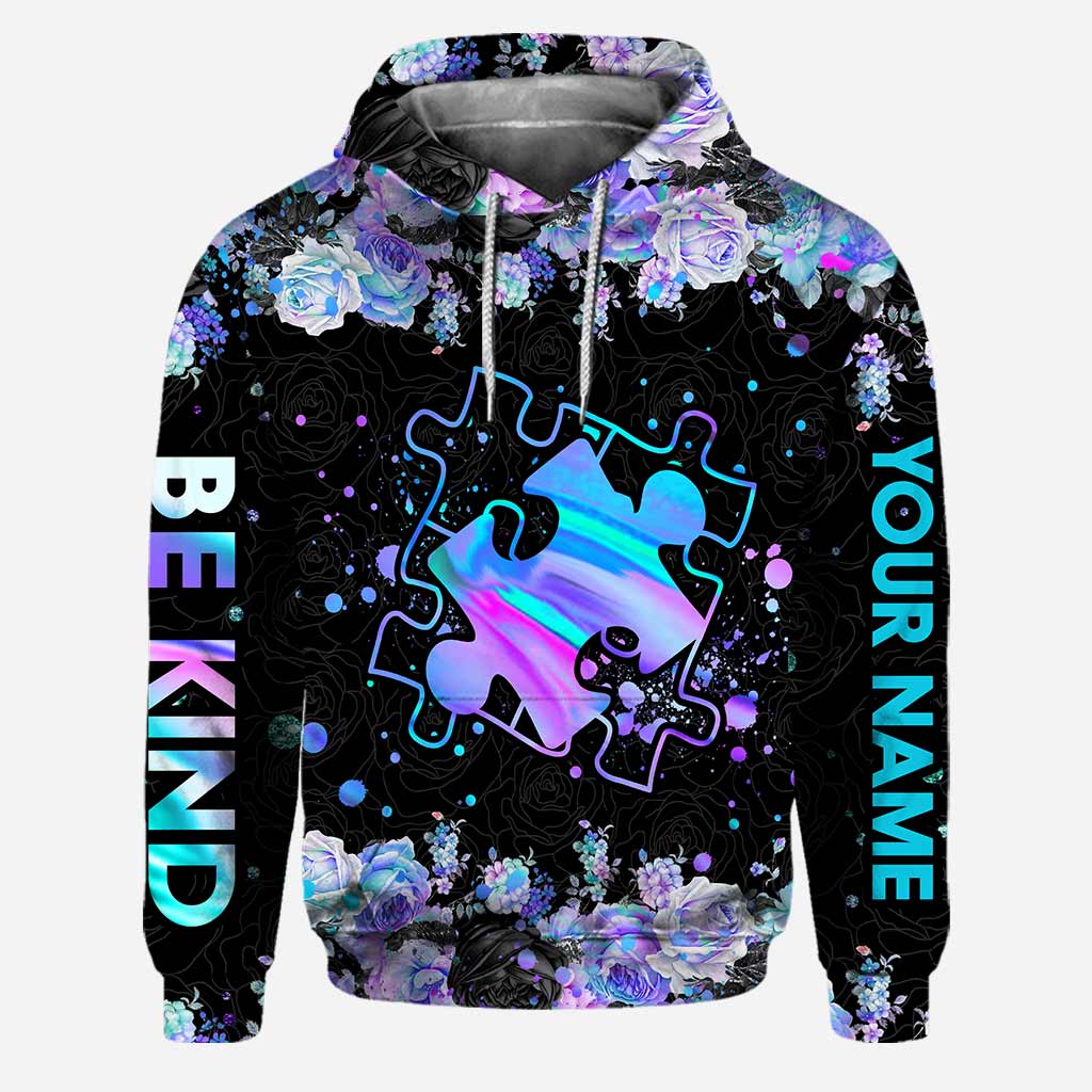 J'aime l'autisme - Sweat à capuche et legging personnalisés pour sensibiliser le public