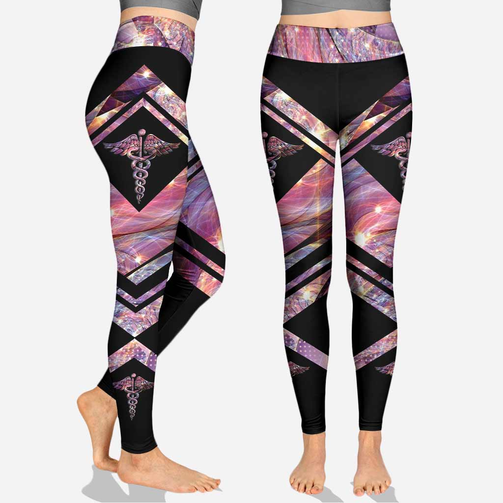 Vie d'infirmière - Sweat à capuche et leggings personnalisés