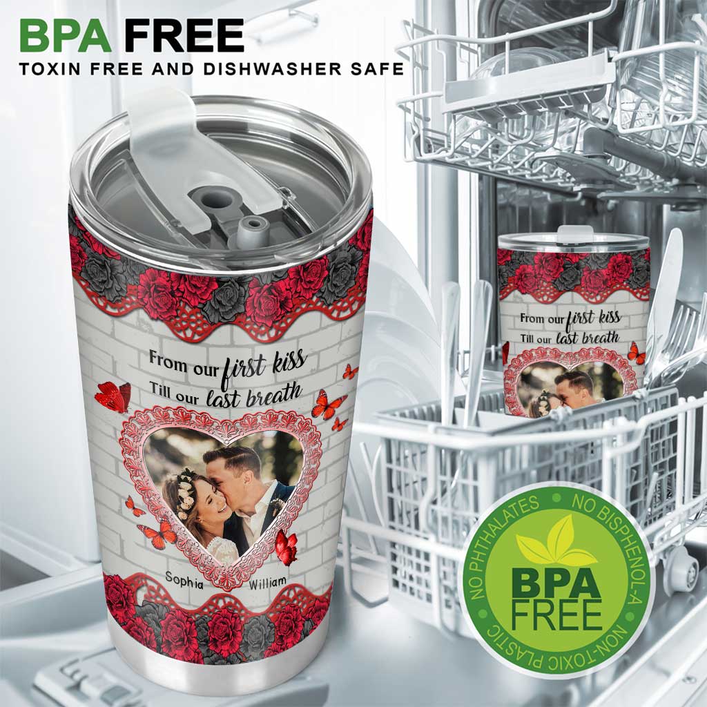 The Day I Met You - Personalized Couple Tumbler