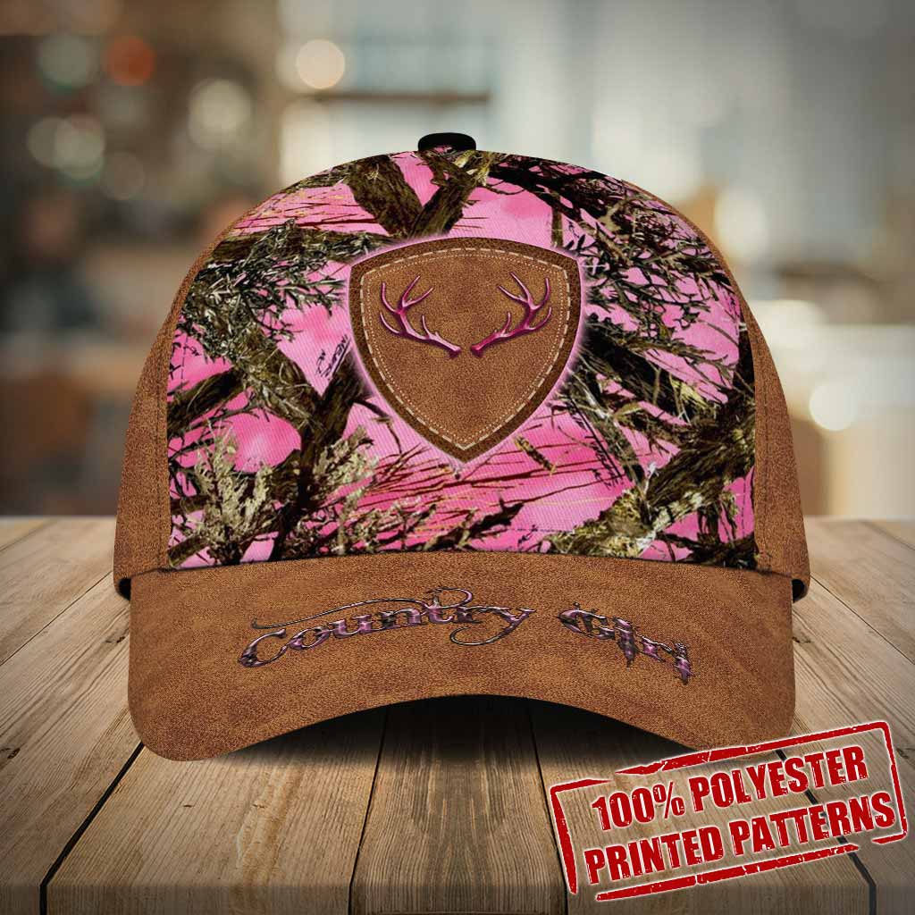 Casquette de chasse avec trous d'aération imprimés