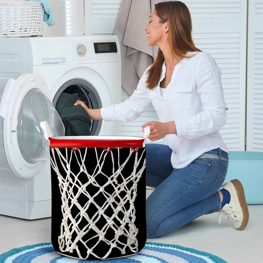 Panier de rangement imprimé en 3D Love Basketball