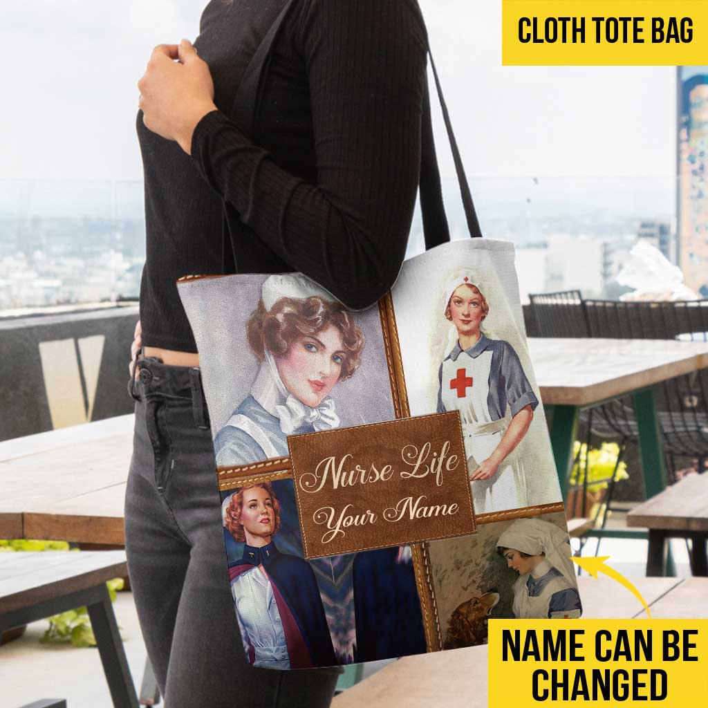 Sac fourre-tout personnalisé Nurse Life