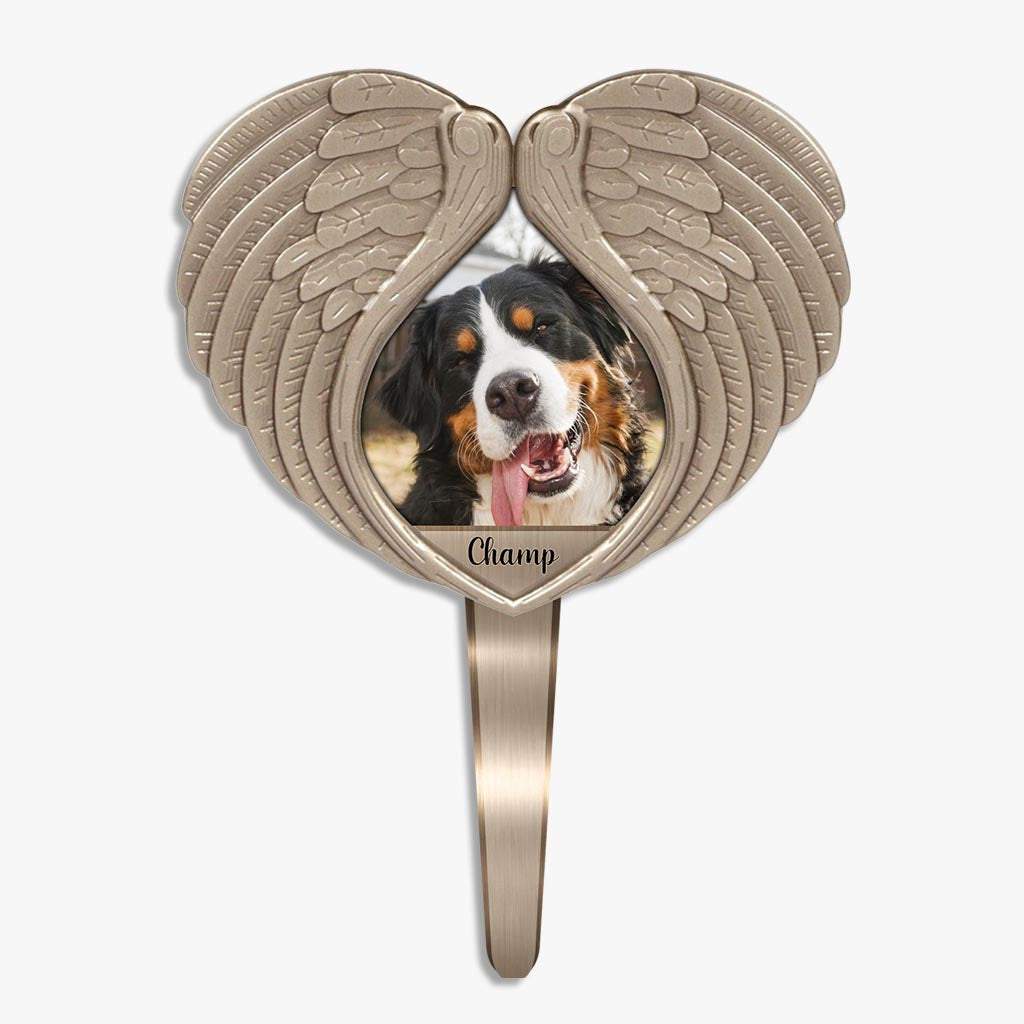 Don't Cry For Me - Personalized Christmas Dog Acrylic Plaque Stake (Printed On 1 Side)