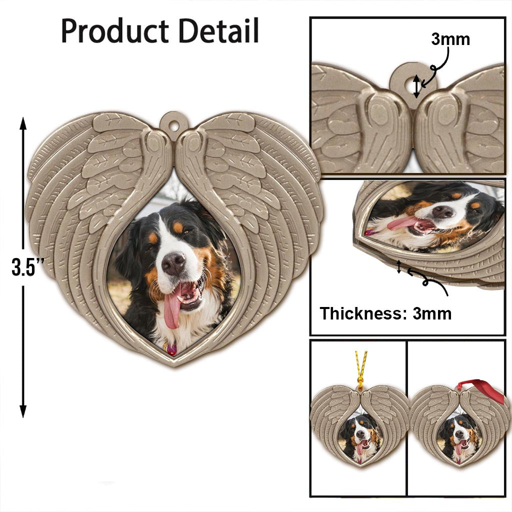 Ne pleure pas pour moi - Ornement de Noël personnalisé pour chien (Imprimé des deux côtés)