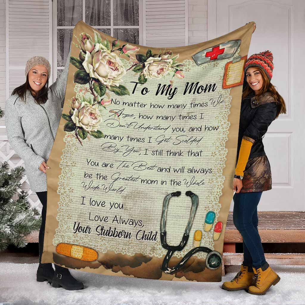 À ma maman - Couverture d'infirmière