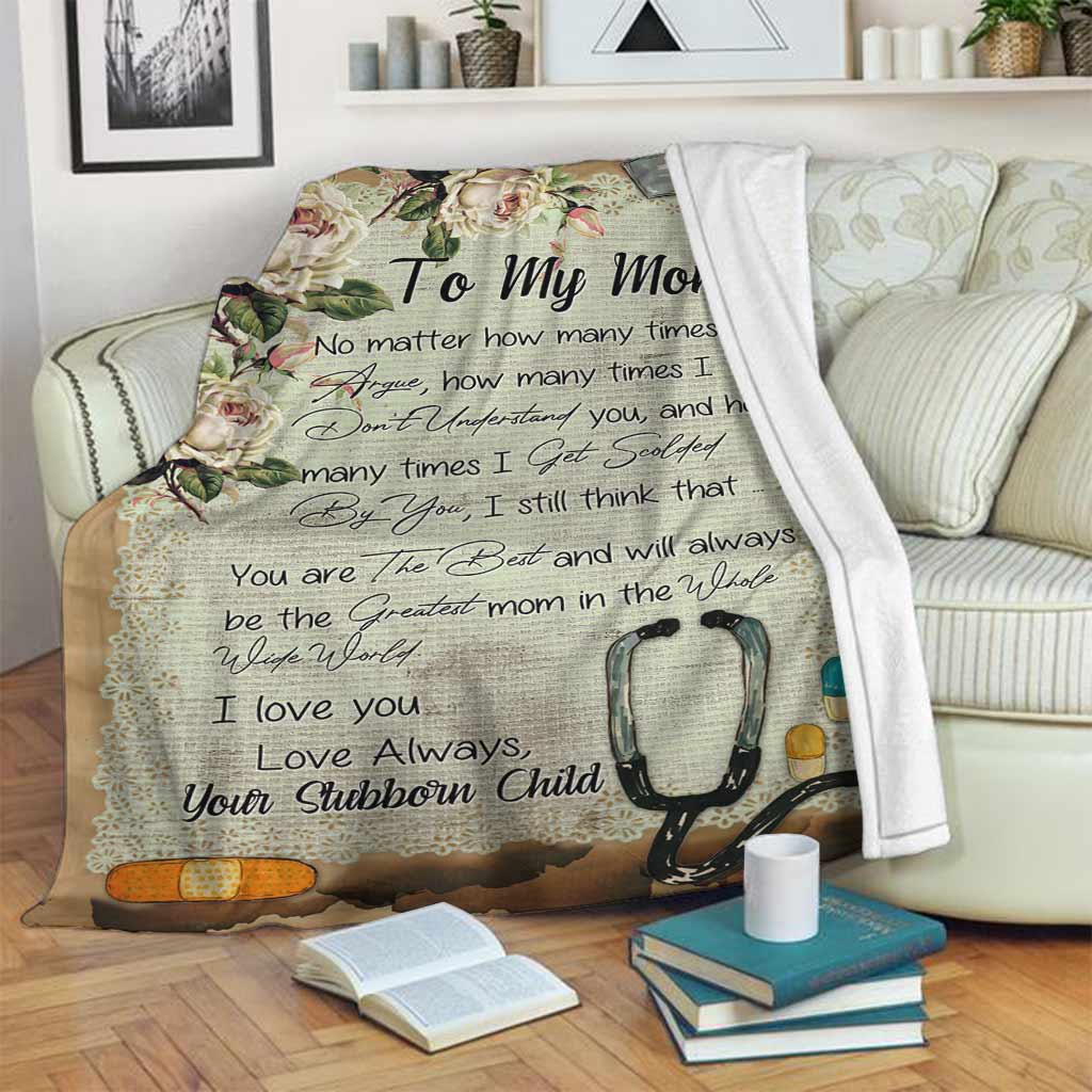 À ma maman - Couverture d'infirmière