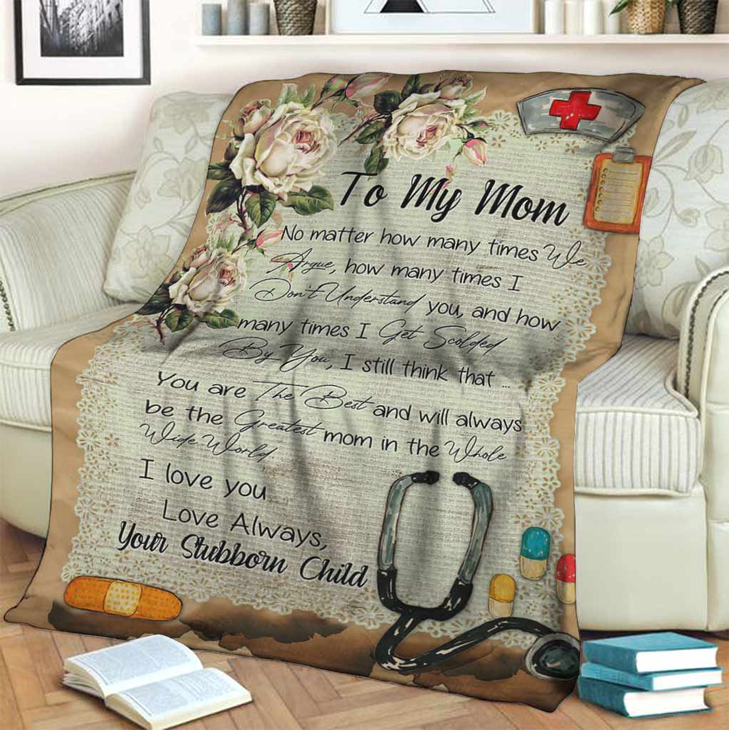 À ma maman - Couverture d'infirmière