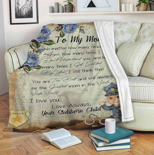 À ma maman - Couverture de police