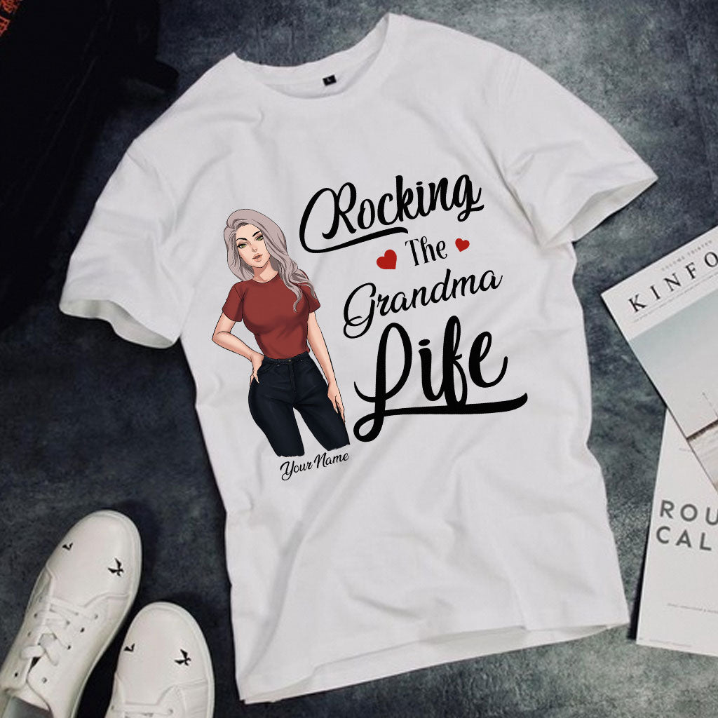 Vive la vie de grand-mère ! - T-shirt et sweat à capuche personnalisés pour la fête des mères