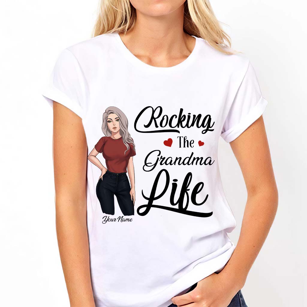 Vive la vie de grand-mère ! - T-shirt et sweat à capuche personnalisés pour la fête des mères