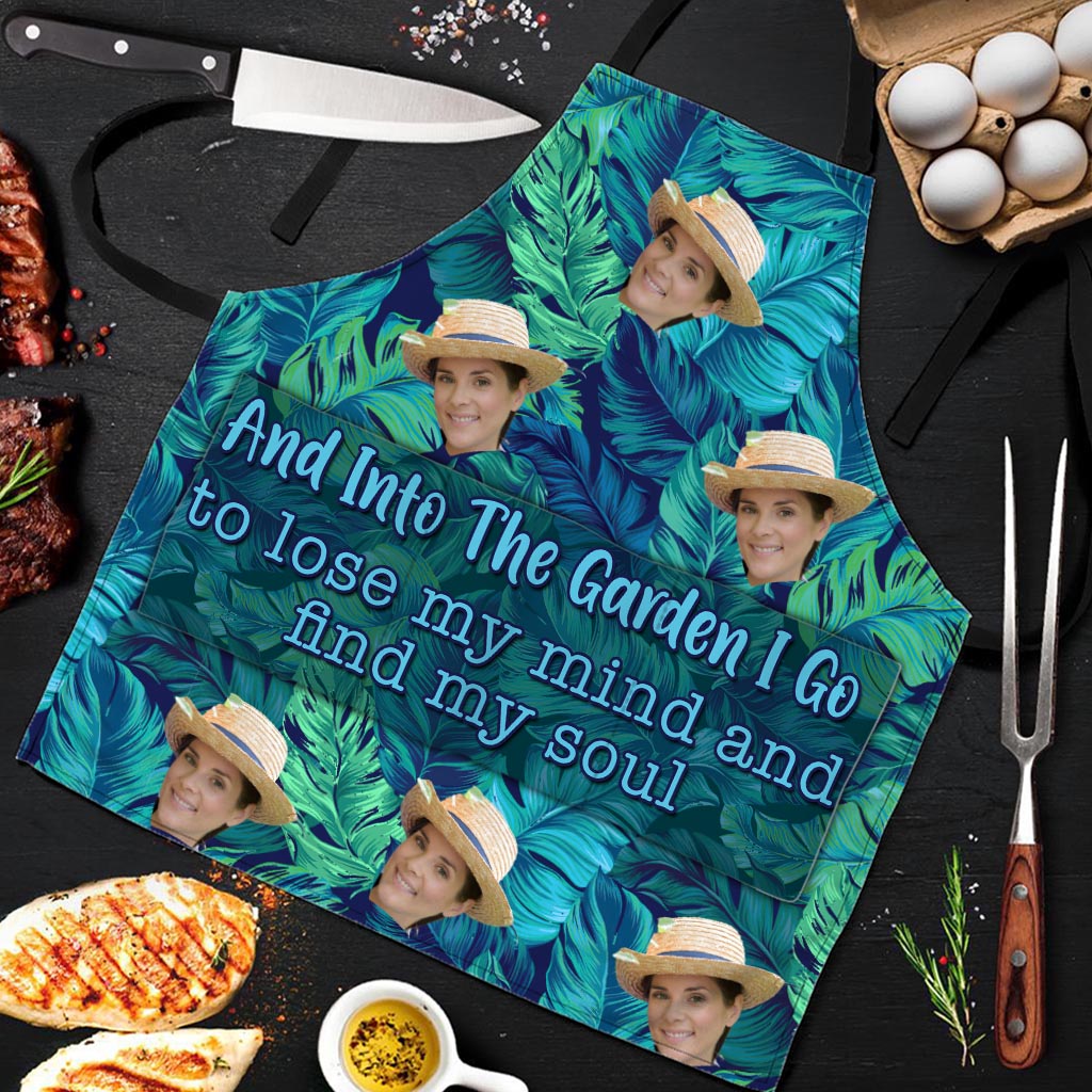 Et au jardin ! - Cadeau de jardinage pour maman, papa, grand-mère, lui, elle, épouse, mari, petite amie, petit ami - Tablier personnalisé