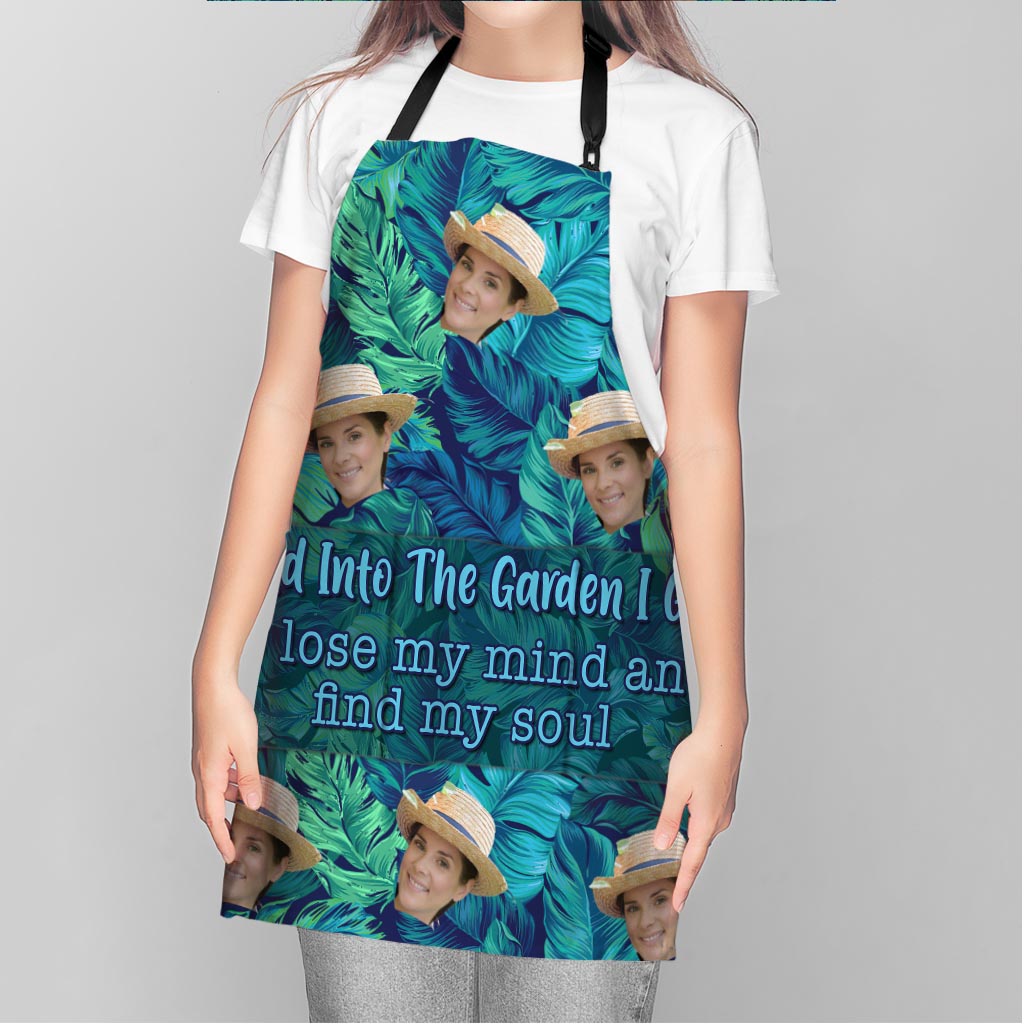 Et au jardin ! - Cadeau de jardinage pour maman, papa, grand-mère, lui, elle, épouse, mari, petite amie, petit ami - Tablier personnalisé