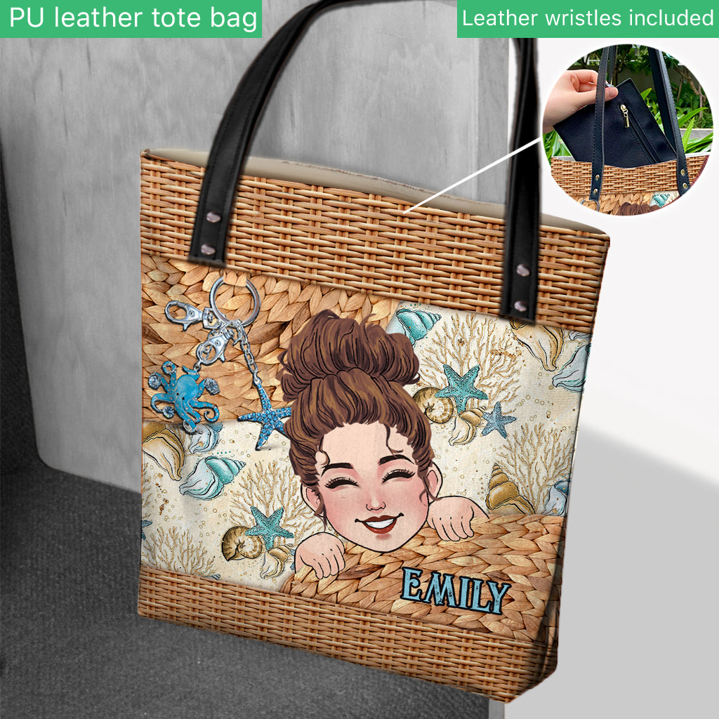 The Ocean Is Calling - Personalized Sea Lover Tote Bag