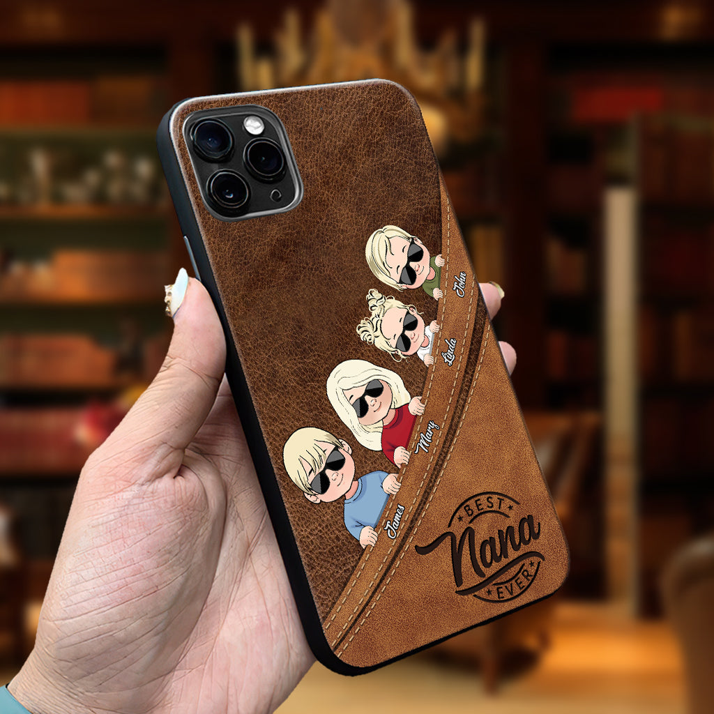 Meilleure grand-mère du monde - Coque de téléphone personnalisée pour grand-mère