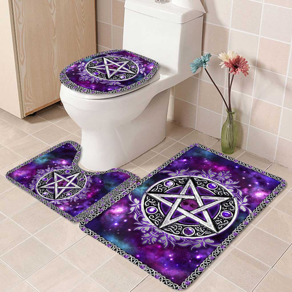 Ensemble de 3 tapis de bain « Sorcières violettes »