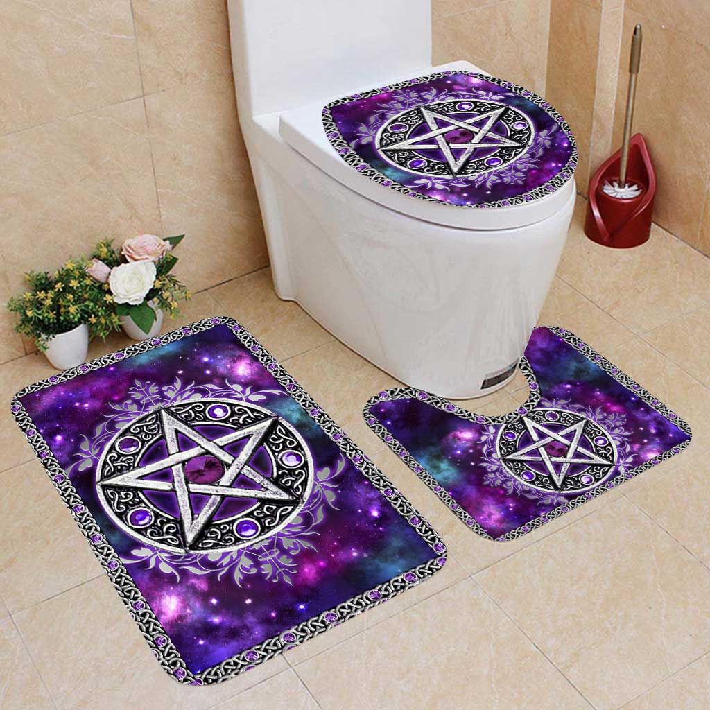 Ensemble de 3 tapis de bain « Sorcières violettes »