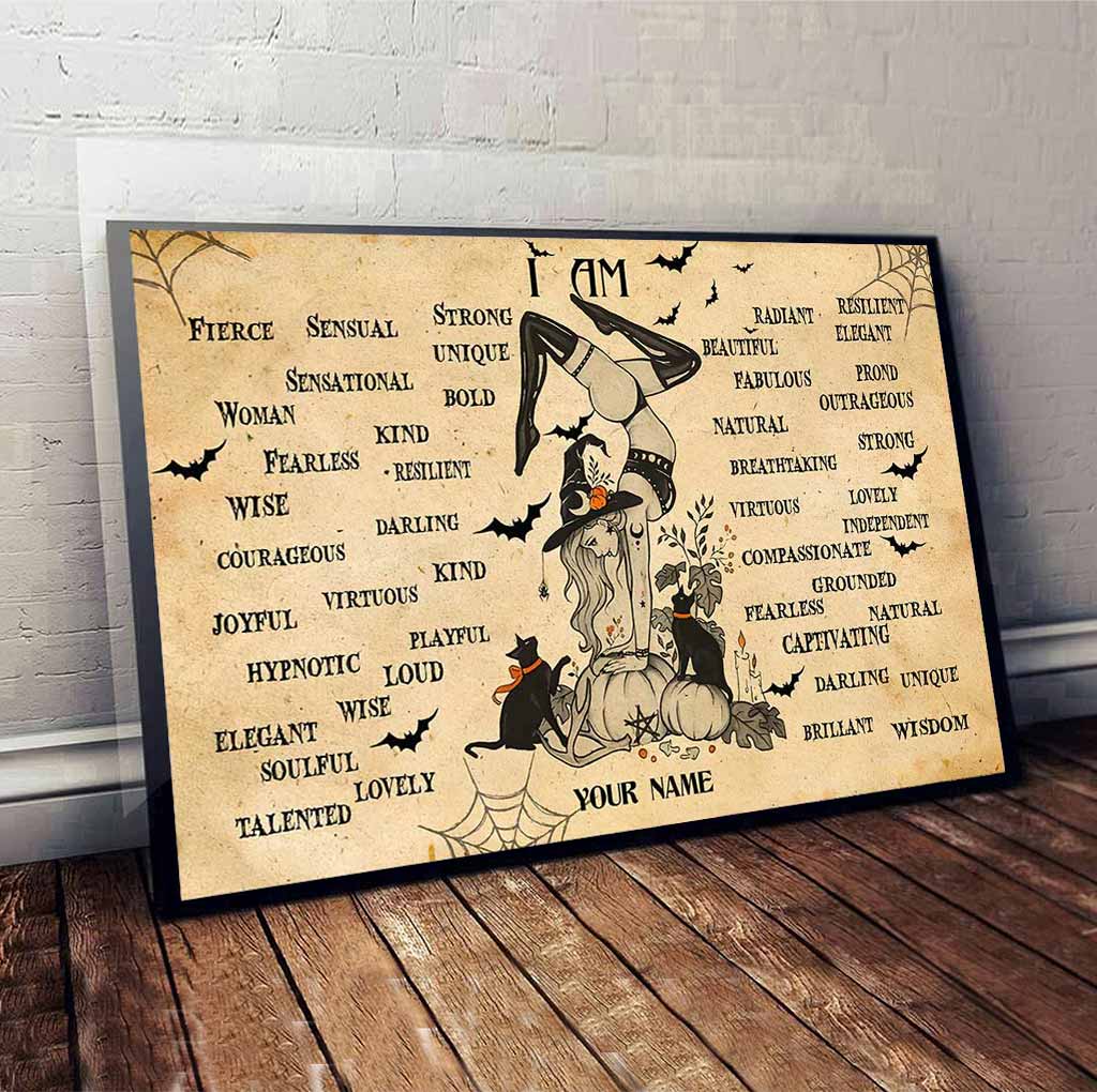 Affiche personnalisée « Je suis une sorcière »