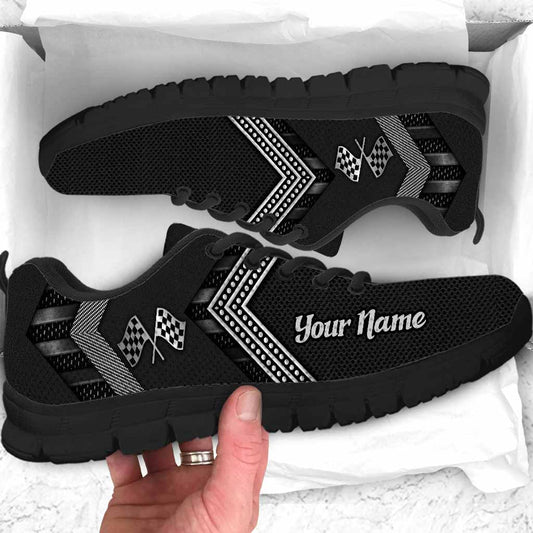 Baskets personnalisées Love Racing avec motif imprimé en 3D