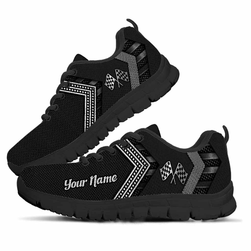 Baskets personnalisées Love Racing avec motif imprimé en 3D