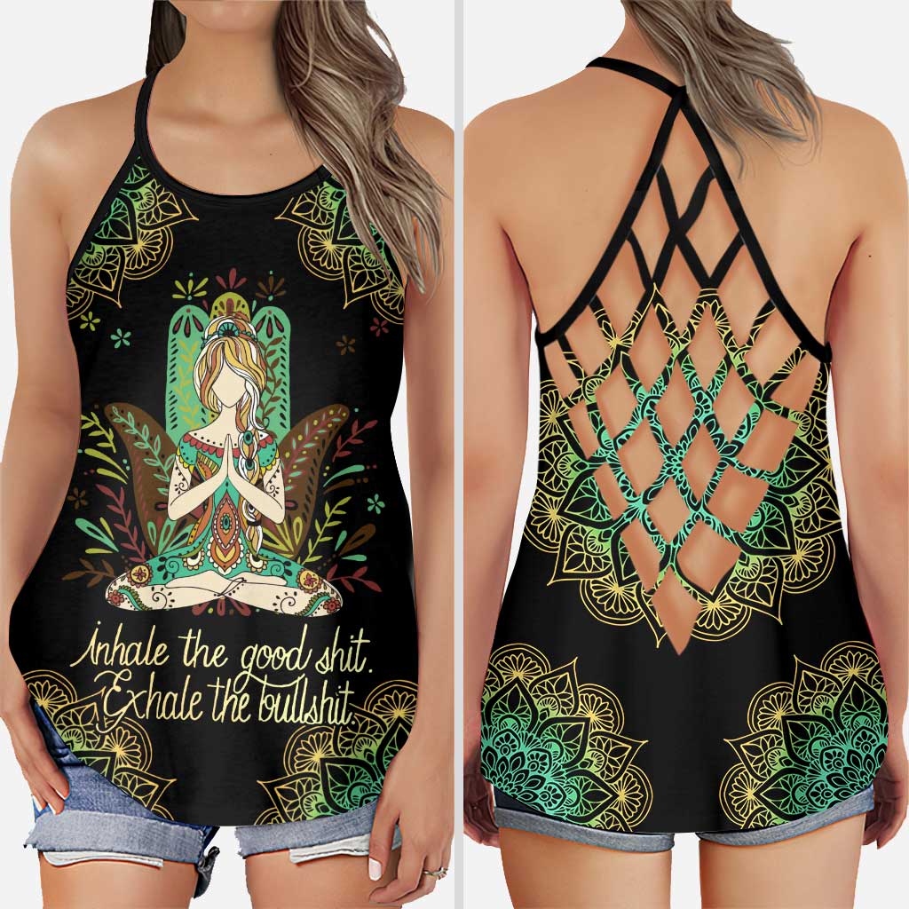 Love Yoga - Débardeur croisé Yoga