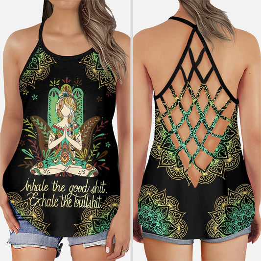 Love Yoga - Débardeur croisé Yoga