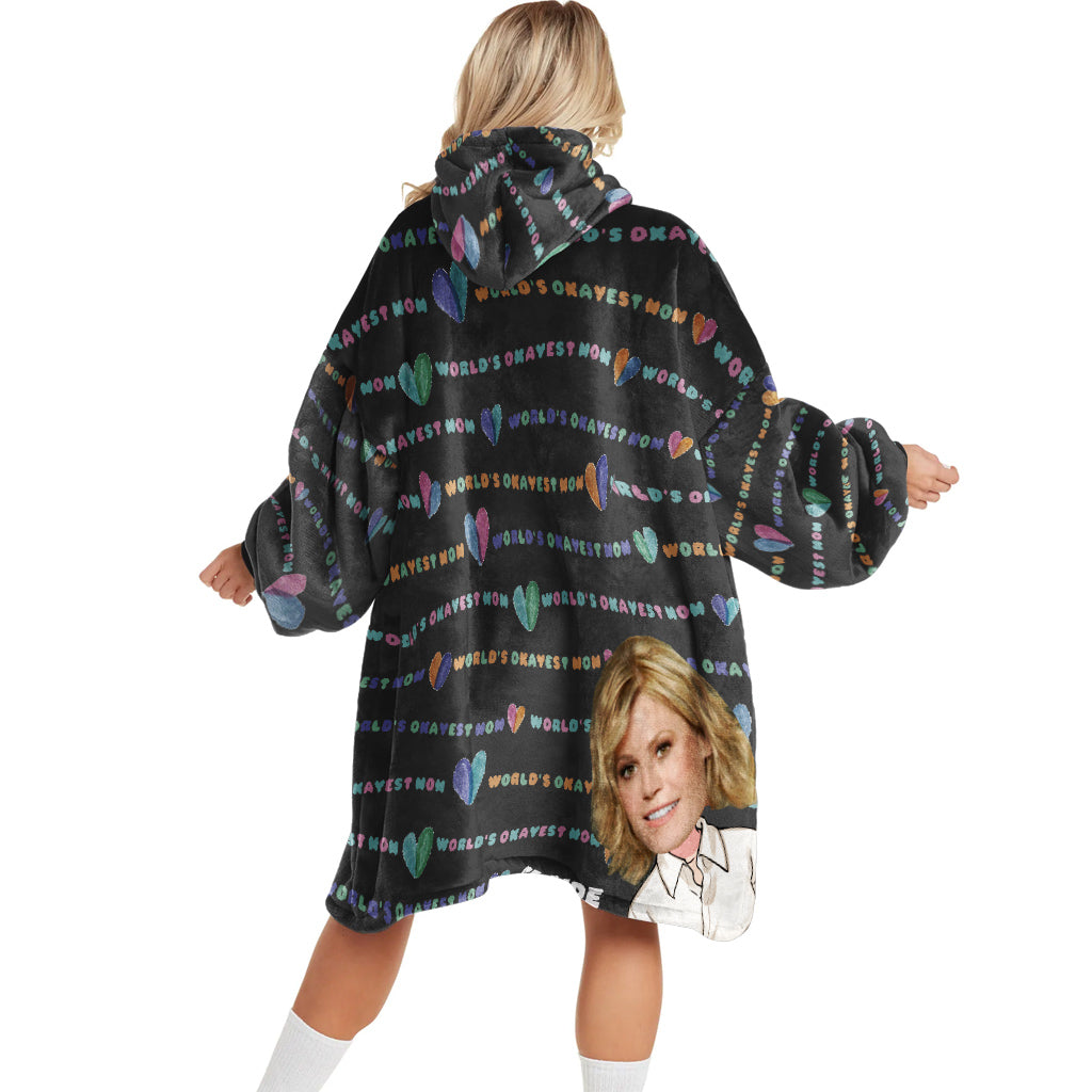 Maman la plus correcte du monde - Sweat à capuche couverture personnalisé pour la fête des mères