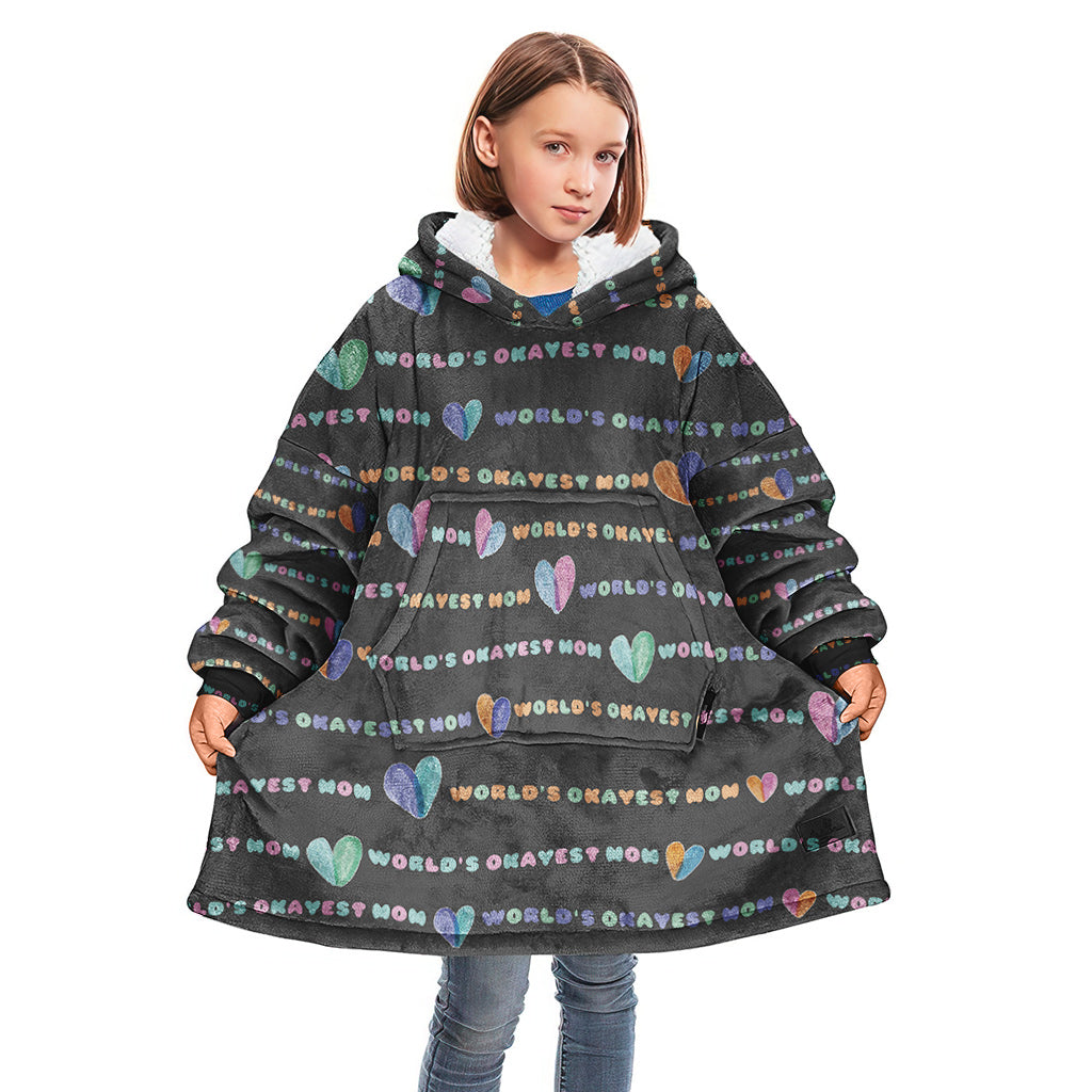 Maman la plus correcte du monde - Sweat à capuche couverture personnalisé pour la fête des mères