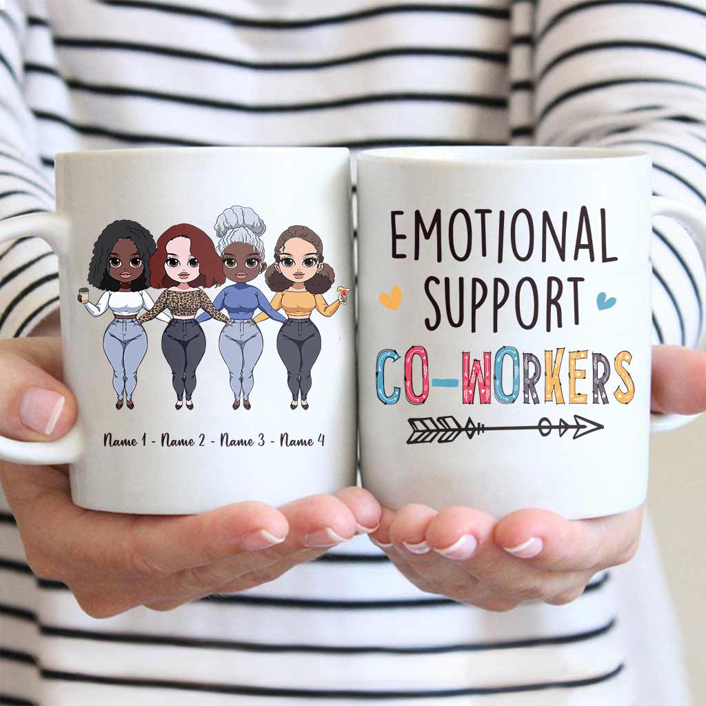 Mug personnalisé pour enseignant(e) - Soutien émotionnel entre collègues