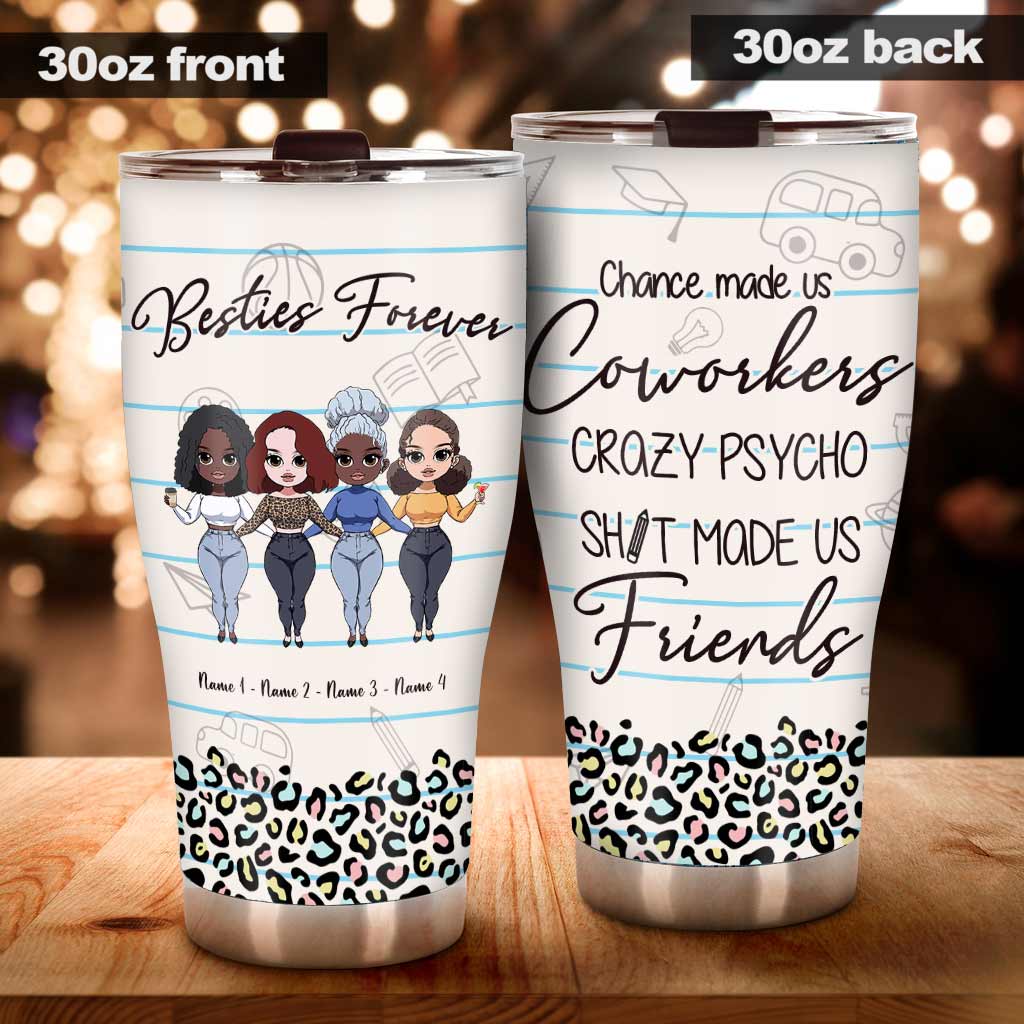 Le hasard a fait de nous des collègues - Gobelet personnalisé pour enseignants