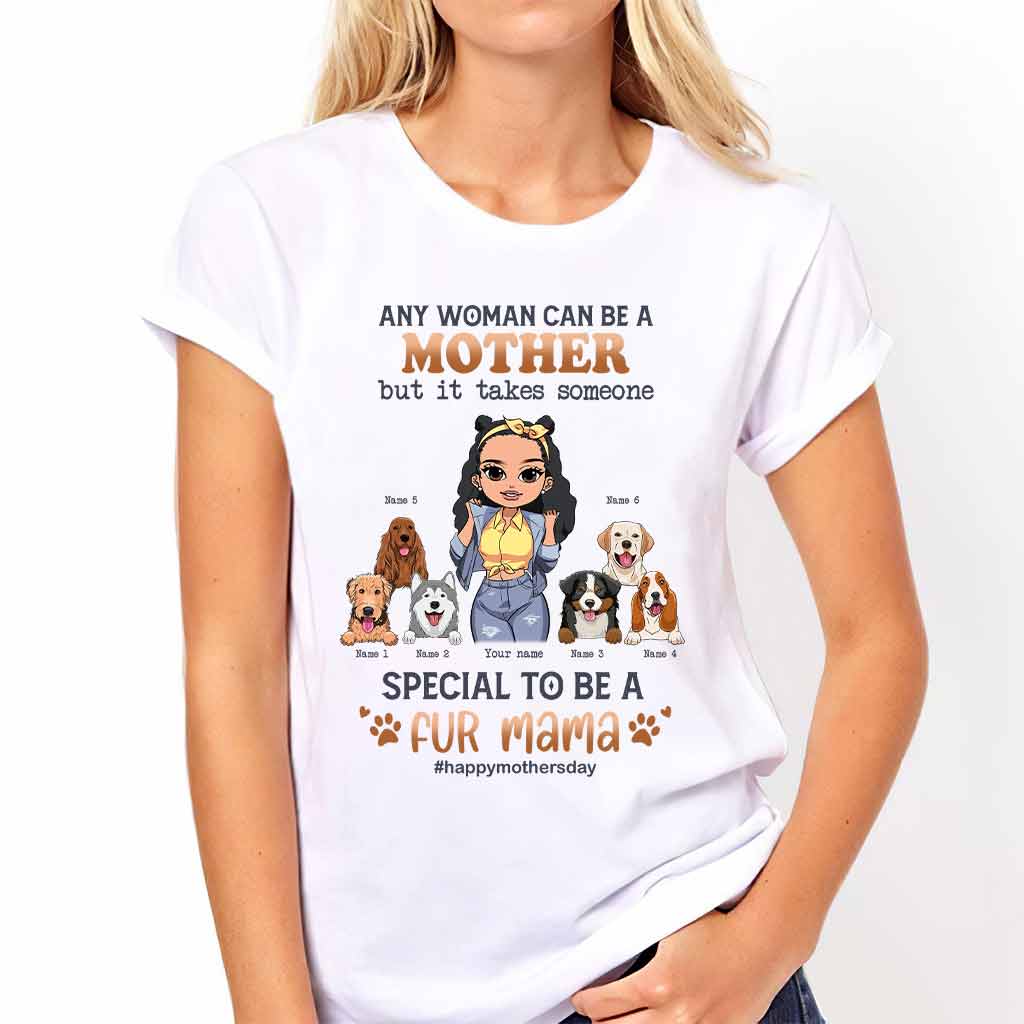Toute femme peut être une maman spéciale pour son chien - T-shirt et sweat à capuche personnalisés pour chien