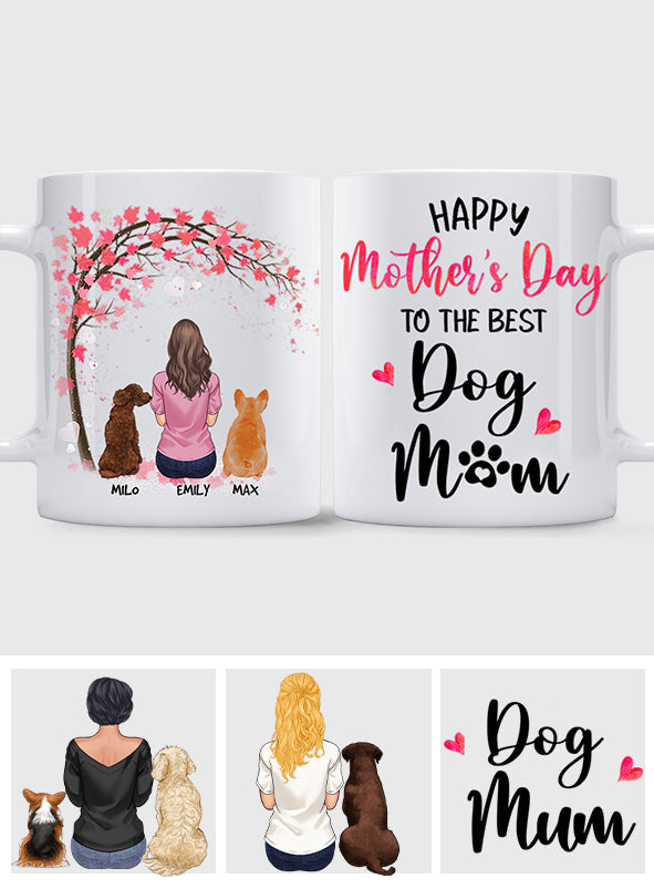 Bonne fête des mères à la meilleure maman ! - Cadeau pour la personne qui a perdu son chien - Mug personnalisé
