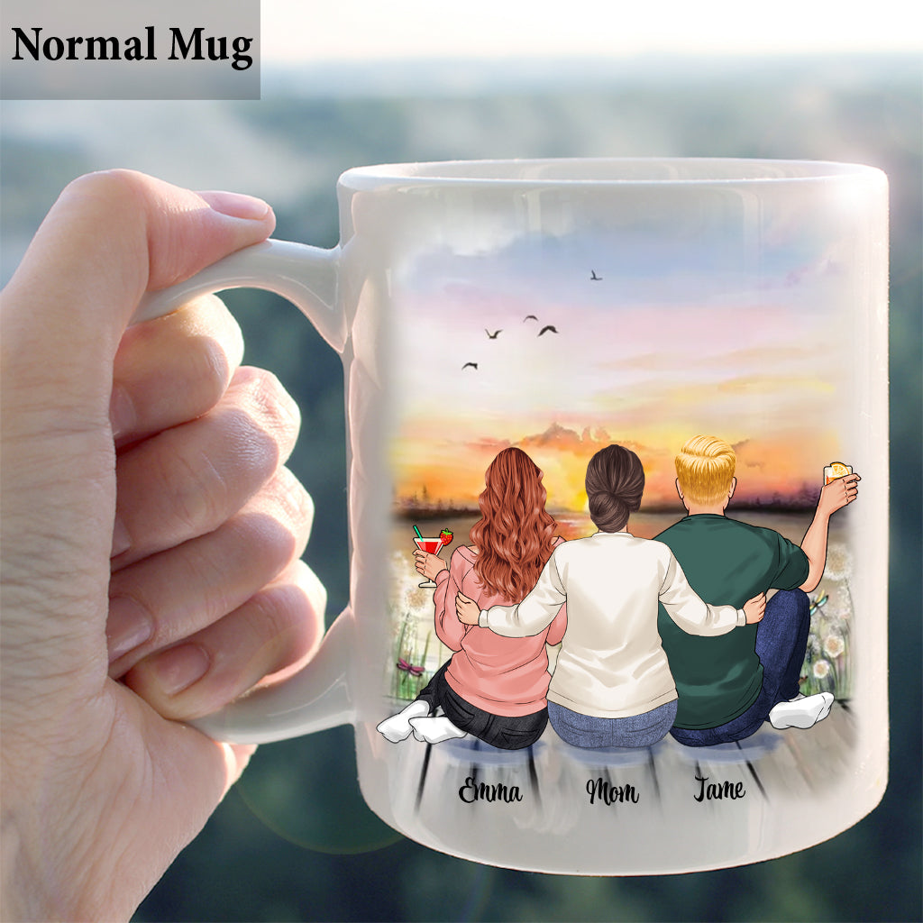 Unis pour toujours - Mug personnalisé pour la fête des mères