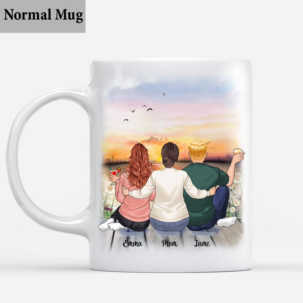Unis pour toujours - Mug personnalisé pour la fête des mères