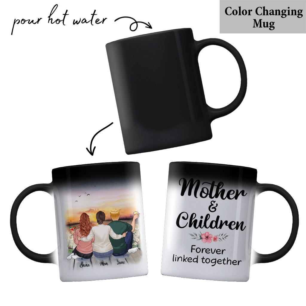 Unis pour toujours - Mug personnalisé pour la fête des mères