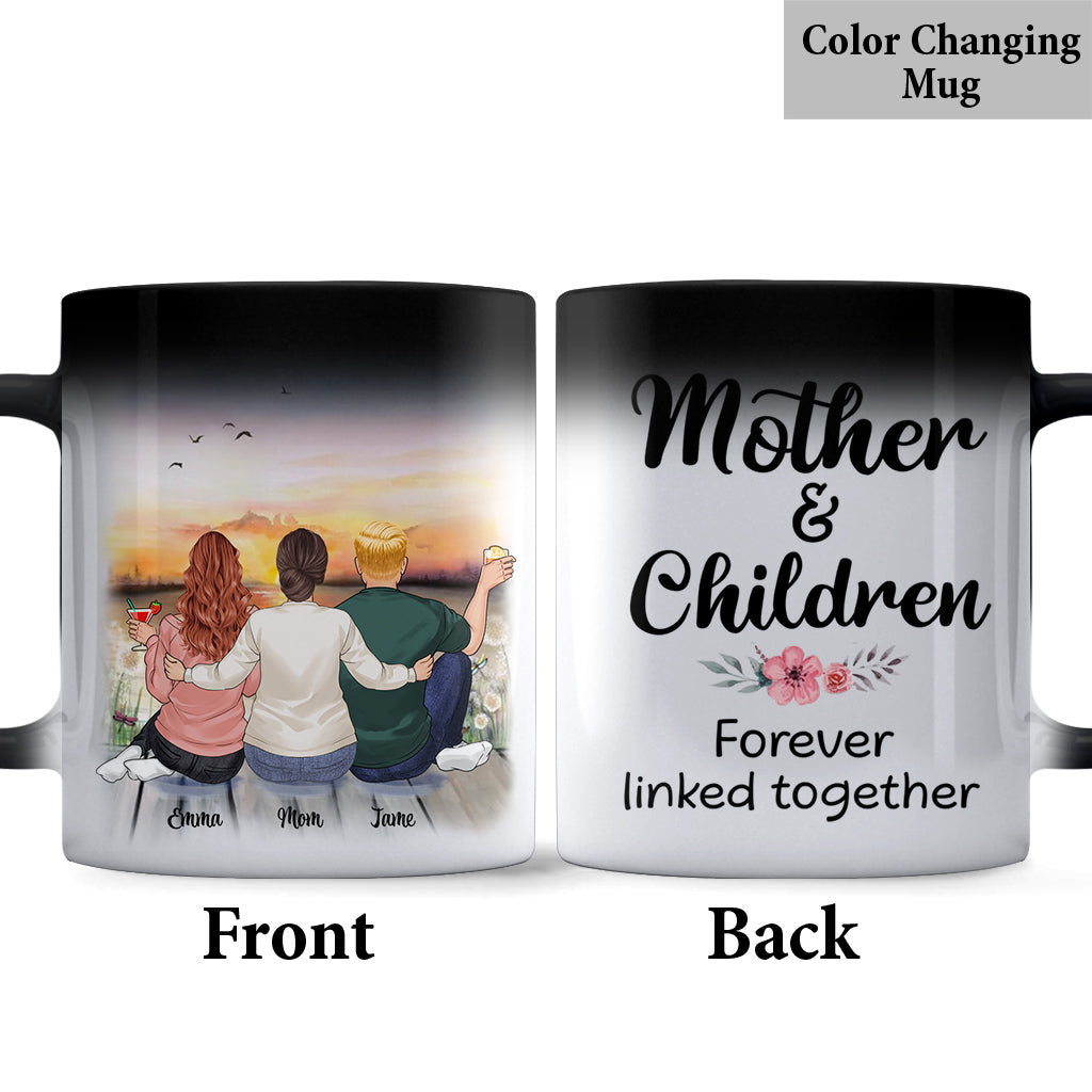 Unis pour toujours - Mug personnalisé pour la fête des mères