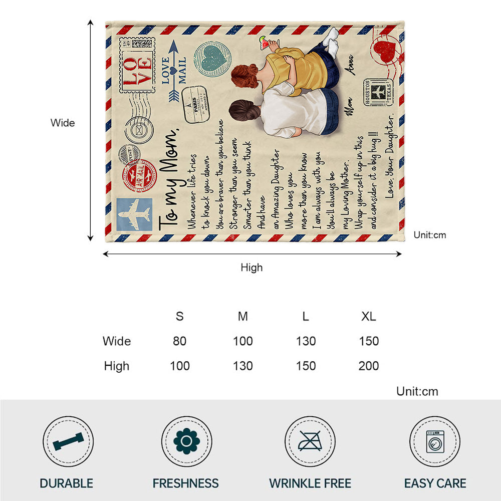 Lettre à ma maman pour la fête des mères - Couverture personnalisée