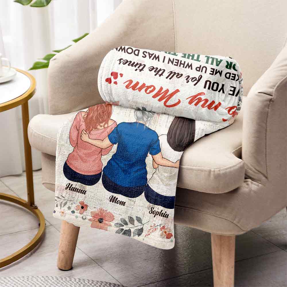 À ma maman - Couverture personnalisée pour la fête des mères