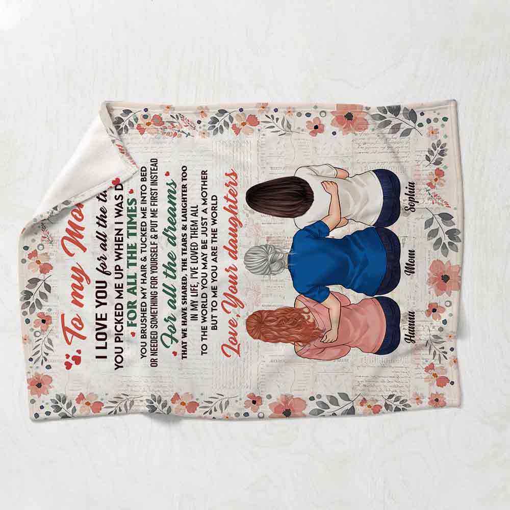 À ma maman - Couverture personnalisée pour la fête des mères