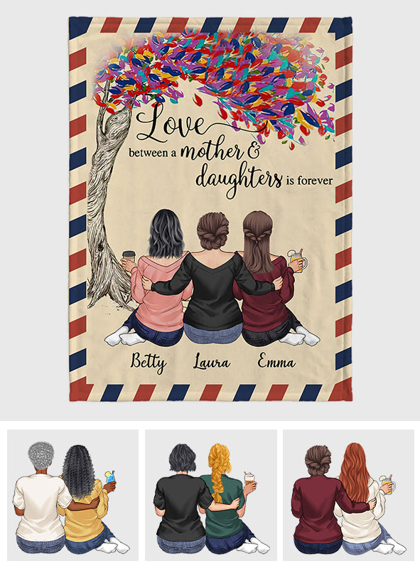L'amour est éternel - Cadeau pour maman, fille - Couverture personnalisée