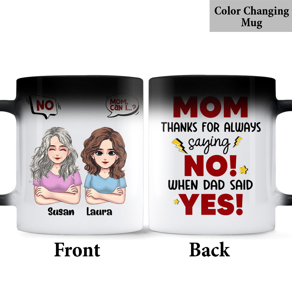 Merci maman - Mug personnalisé pour la fête des mères