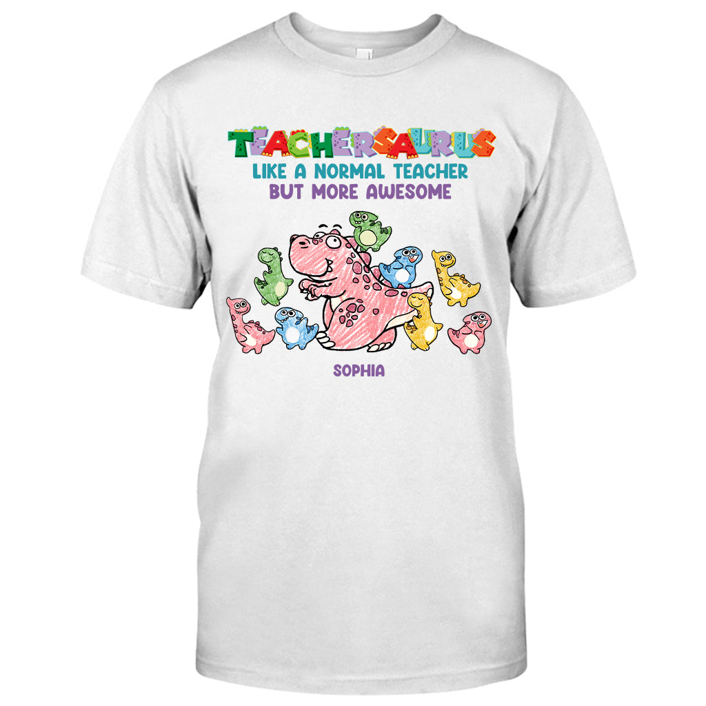 Teachersaurus - T-shirt et sweat à capuche personnalisés pour enseignants