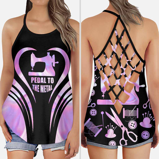 Débardeur croisé Love Sewing