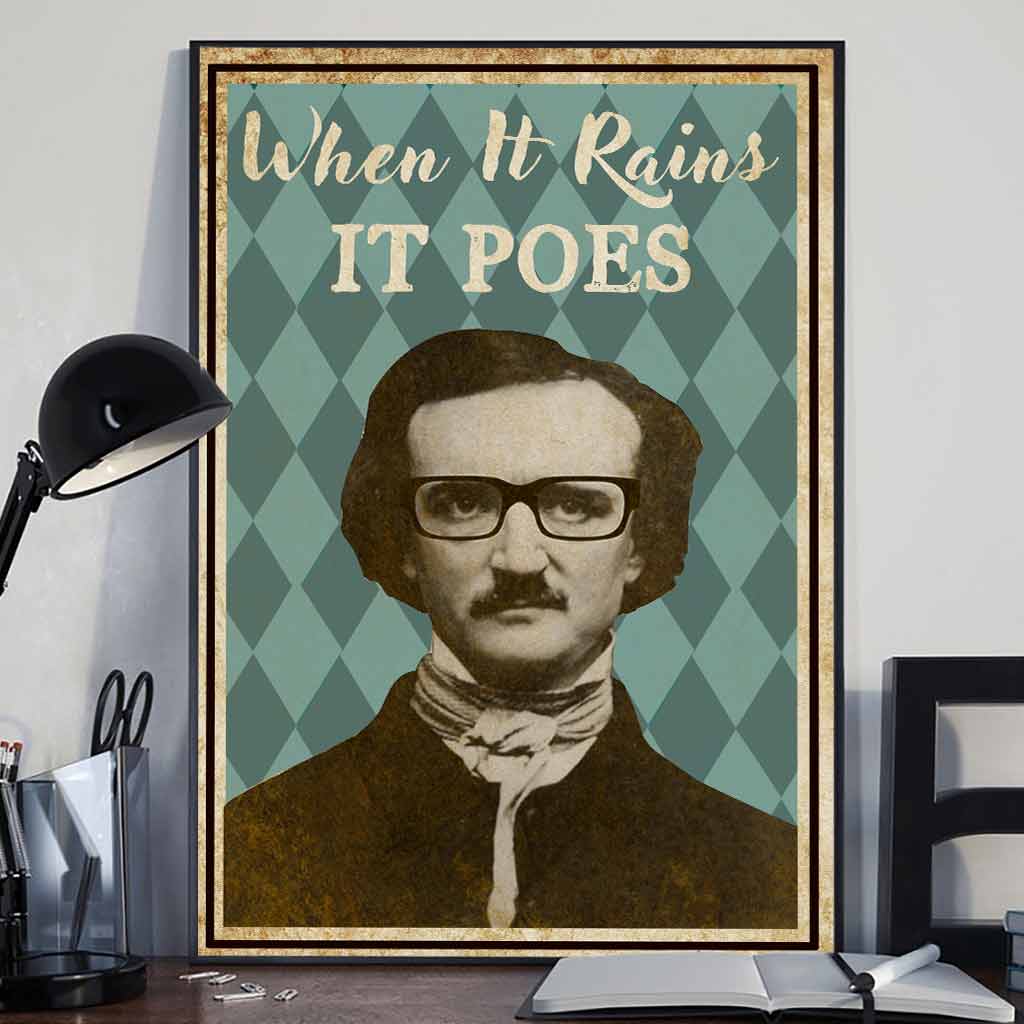 When It Rains - Teacher Canvas And Poster