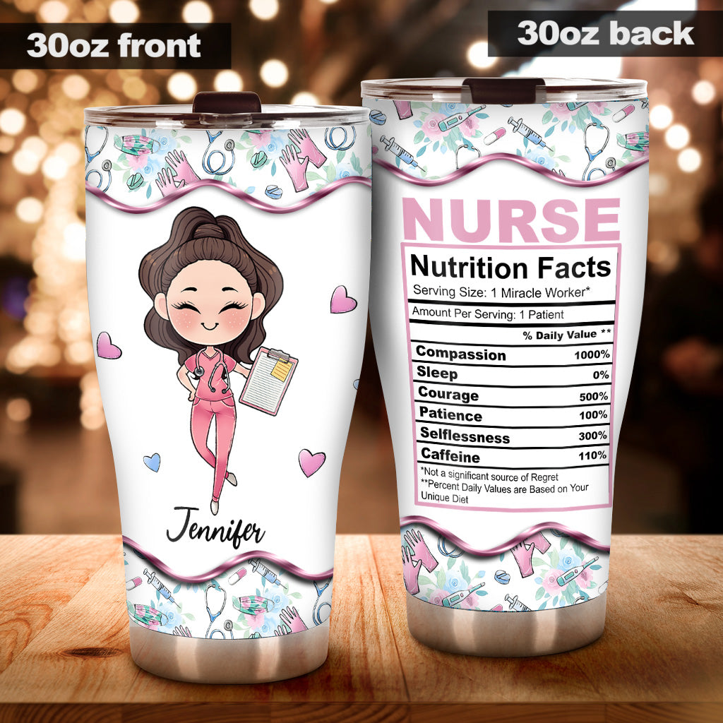 Vie d'infirmière - Gobelet personnalisé pour infirmière